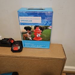 Inflatable Fire Hydrate Sprinkler 