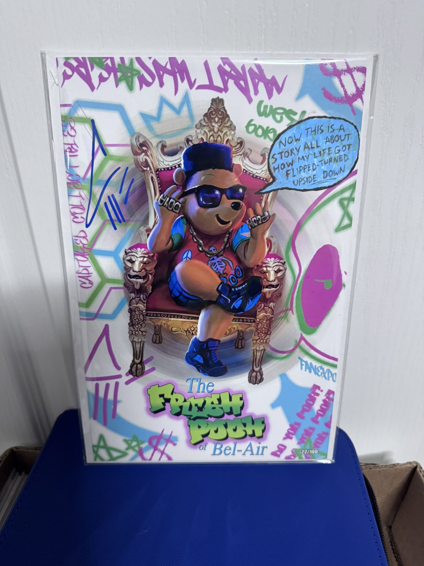 Do You Pooh (Fresh Prince of Bel Air); Signed and Remarked by Jovan Jordan; 22/100
