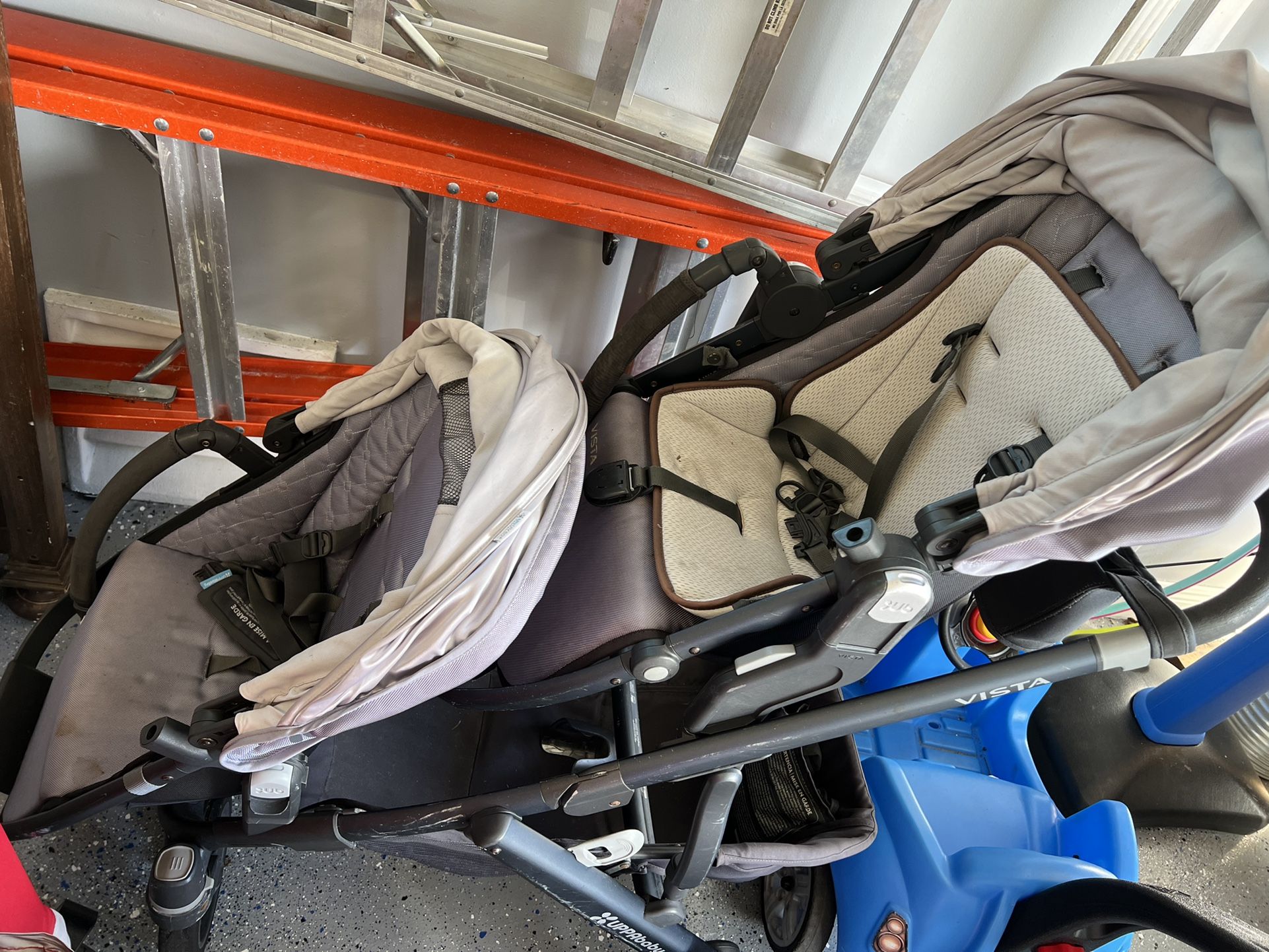 Uppababy Vista Double Stroller + Accessories - $500 OBO
