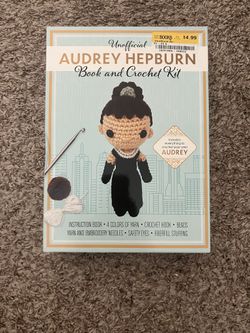 Audrey Hepburn Book and Crochet Kit