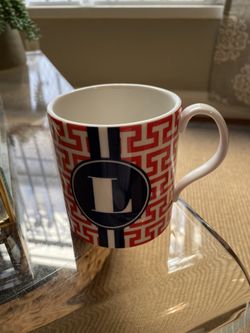 Jonathan Adler letter mug “L”