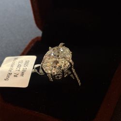 12.48CT Size 7 Moissanite Diamond Ring 💍