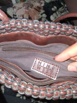 Nine west woven bag