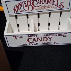 Vintage Annie B"s Candy Display Or For Anything. 