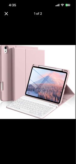Brand-New Pink iPad Keyboard Case – 10th/11th Gen