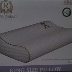 Royal Therapy King Size Neck Pillow New In Box