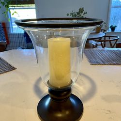 Pottery barn Hurricane Lamp/Candleholder