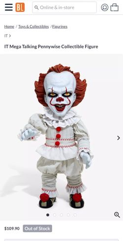 IT Mega Talking Pennywise Collectible Figure
