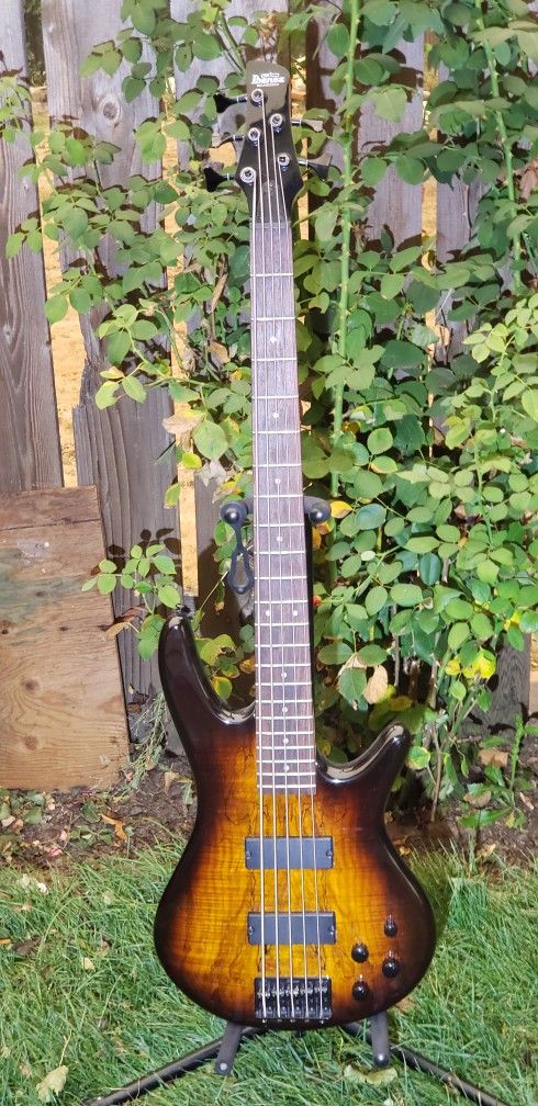 Radiant Ibanez 5 String Bass