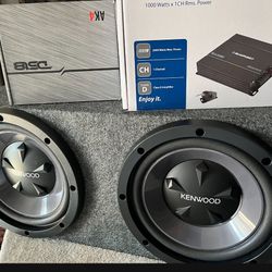 New Kenwood 12 Dual Subwoofer 🔊 