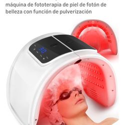 Máscara Facial Led de 7 Colores/ 7-Color LED Face Mask