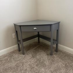 Space saver corner desk