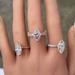 14KT VS2/F 5.31Ctw Lab Grown Diamond IGI Certified Engagement Ring 