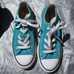 Teal Converse