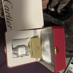 Cartier Iced Out watch