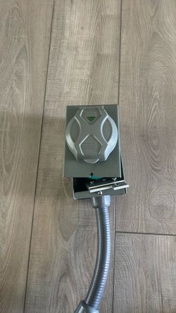 Outdoor generator plug