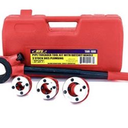 Pipe Threader An Pipe Wrench 