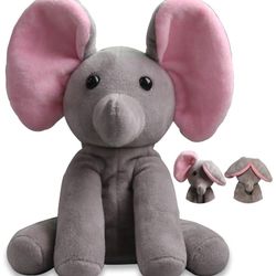 Talking Toy, Plush Elephant Cute Sound Effects with Repeats Your Said Voice, Best Buddy for Kids Gift