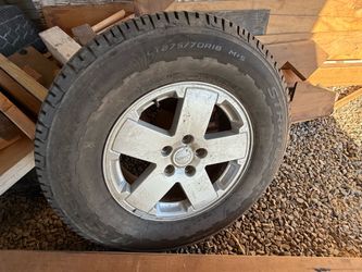 Jeep wrangler jk rims and tires