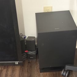 Sony Bravia 55 inch with Sony surround sound free pioneer receiver