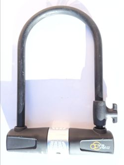Via Velo Bike U-Lock with Cable & Mount. NEW