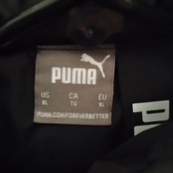 Brand New Puma Black Puffer Jacket 