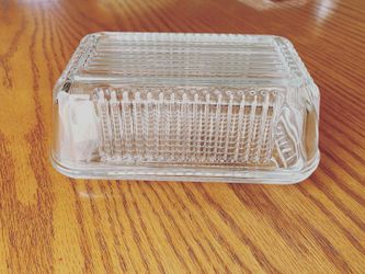 Crystal/Glass Butter Holder