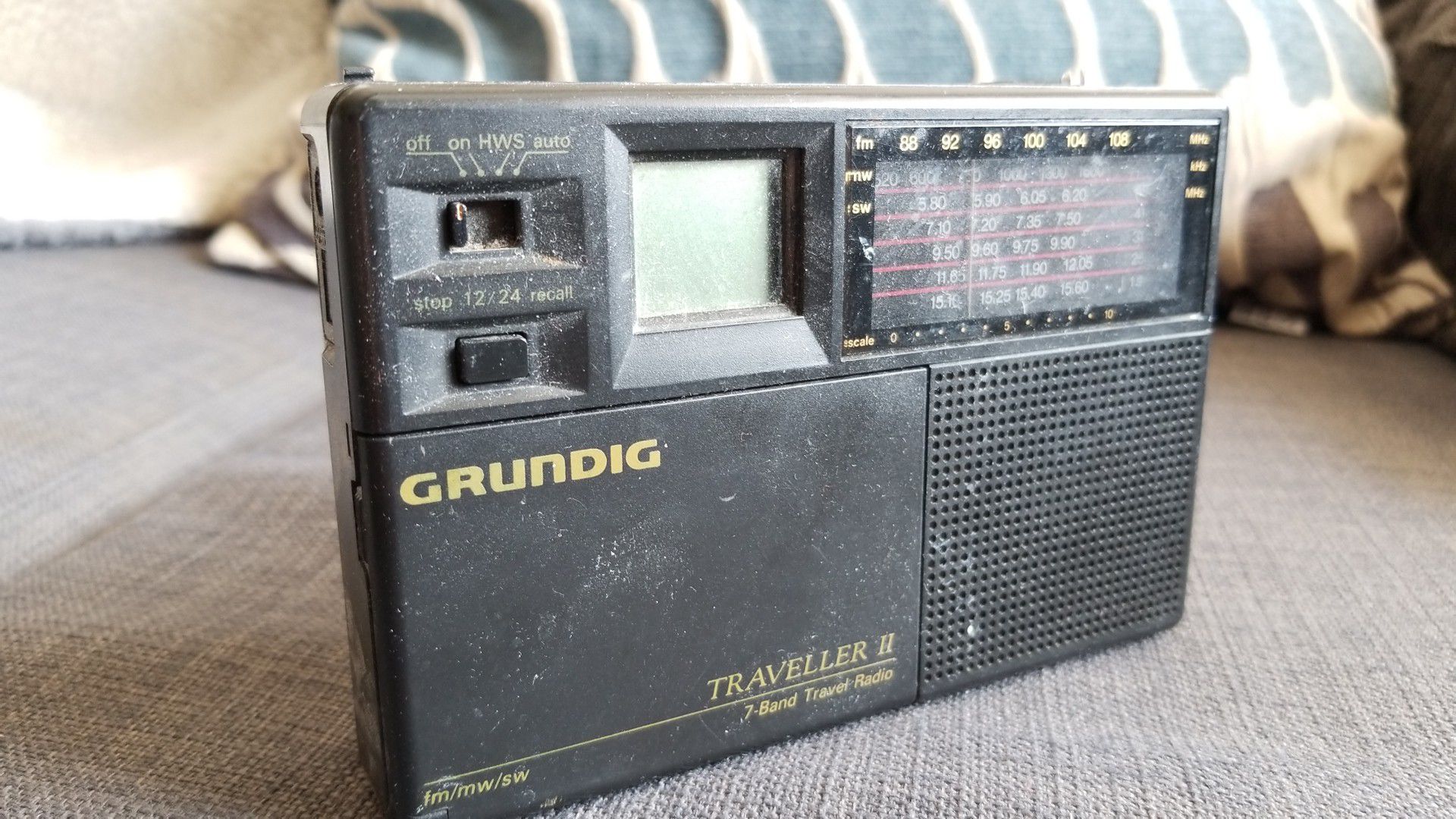 Grundig travel radio (old school stuff)