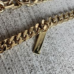Marc Jacobs Gold-Tone Bag Chain Strap – 49” (124.5 cm) – New Without Packaging
