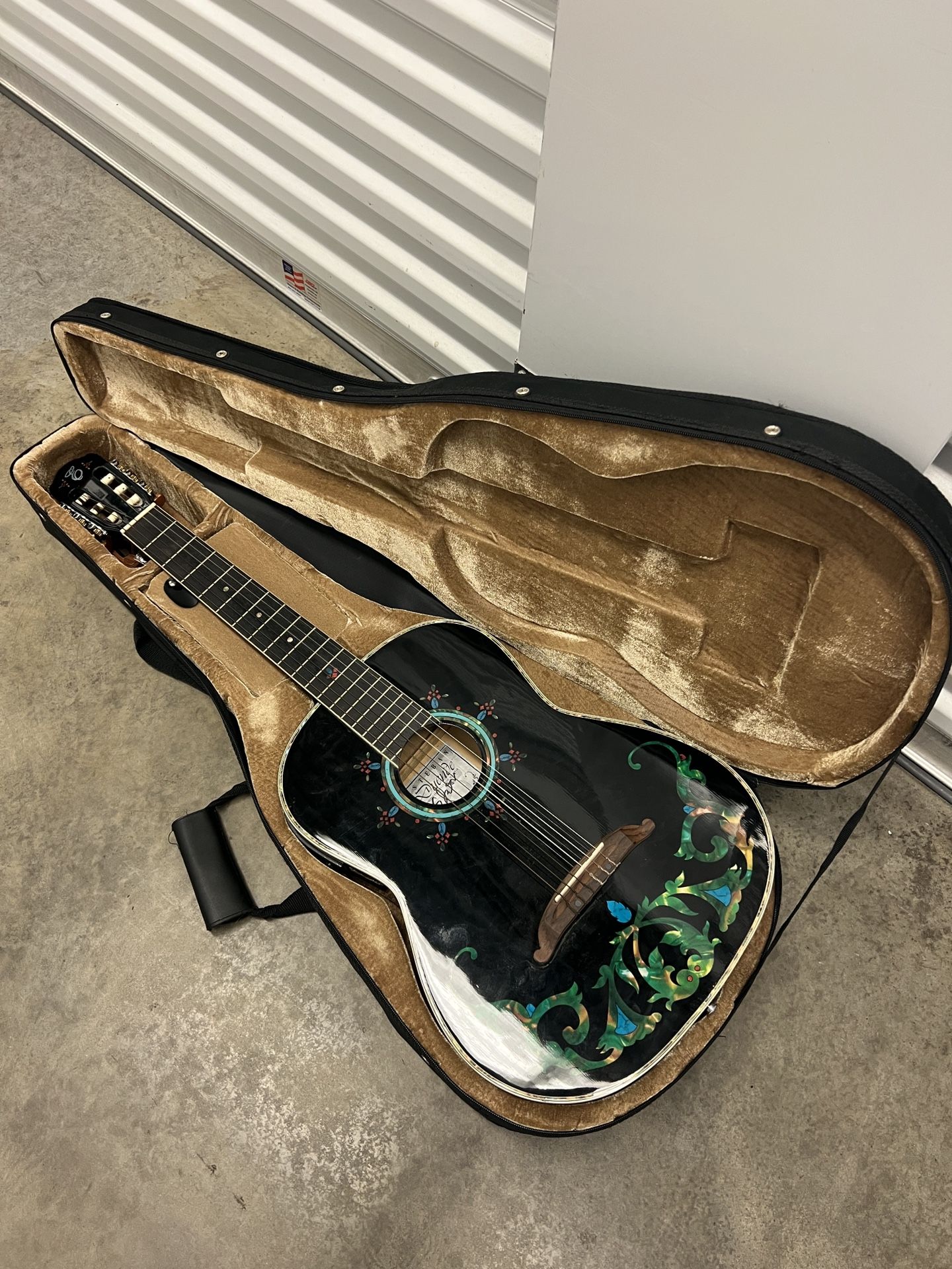 LIMITED EDITION CLASSICAI GUITAR ESTEBAN DUENDE 2008 Black With Custom Design