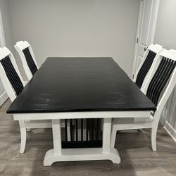 Dining Table With 4 Chairs