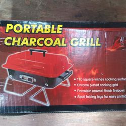 Portable Charcoal Grill 