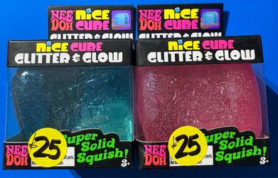 Authentic glitter glow nice cube available