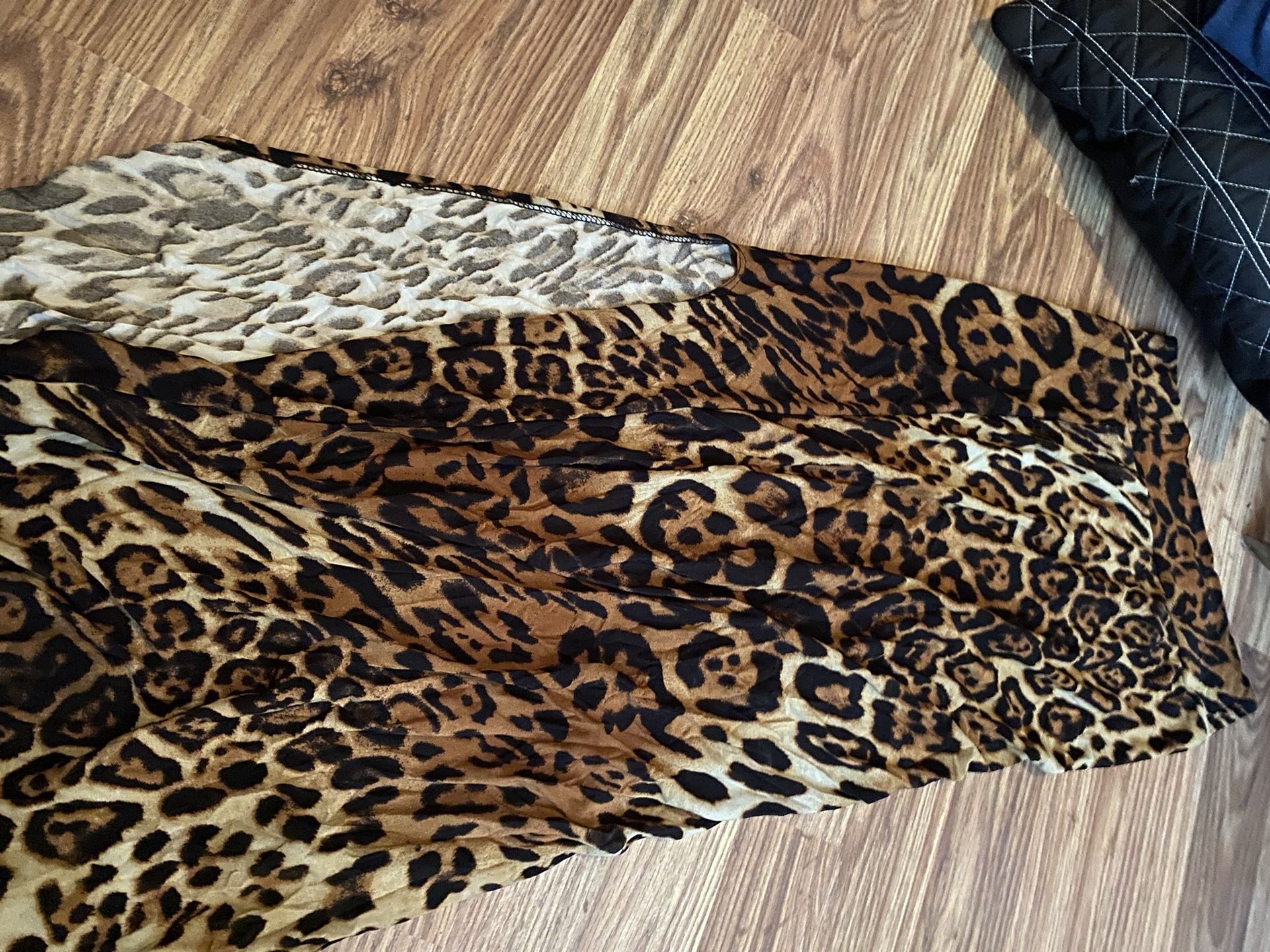 Animal Print Skirt