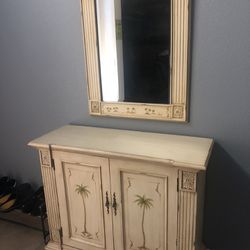 Console Table With Mirror 
