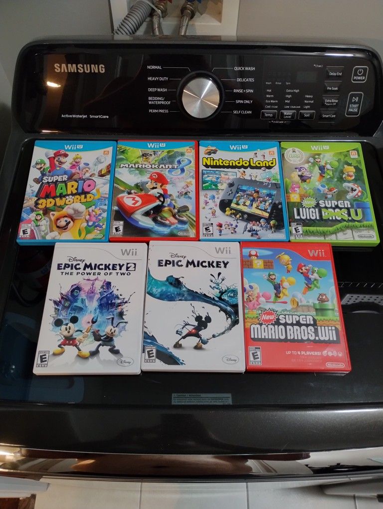 Nintendo Wii U And Wii Games