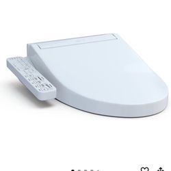 TOTO WASHLET C2 Electronic Bidet Toilet Seat with PREMIST and EWATER+ Wand Cleaning, Elongated, Cotton White - SW3074#01