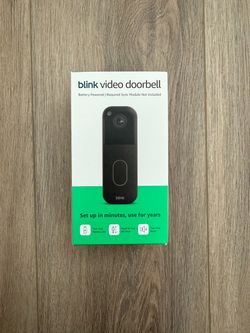 Blink Video Doorbell Battery Powered