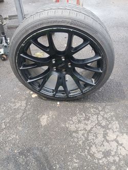 Rims and tires $300 o best offer