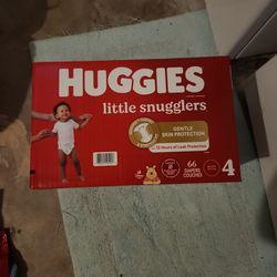 Huggies Little Snugglers Size 4 W Wipes