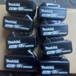 Makita Batteries $80 Each Cada Una 