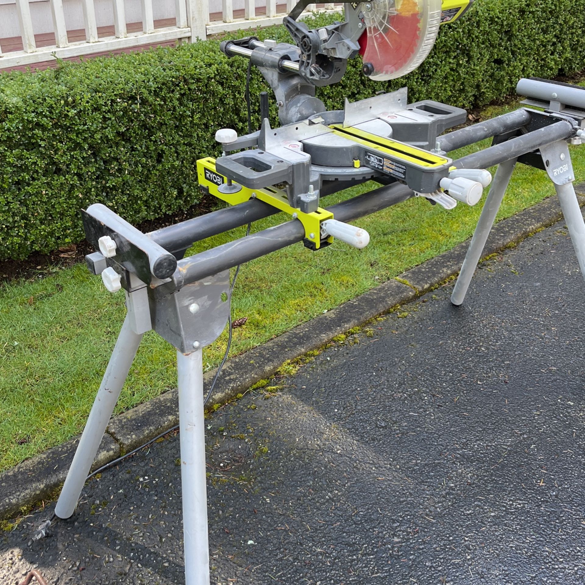 Ryobi Miter Saw With Stand for Sale in Gig Harbor, WA OfferUp