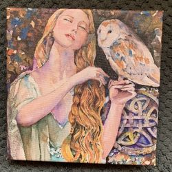 Galadriel Original Print On Canvas