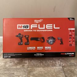 MILWAUKEE M18 FUEL 5-Tool Combo Kit