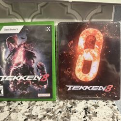 Xbox Series X Tekken 8 with Metal Plate