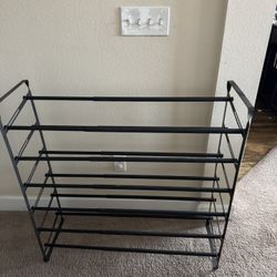 Adjustable Size Shoe Rack