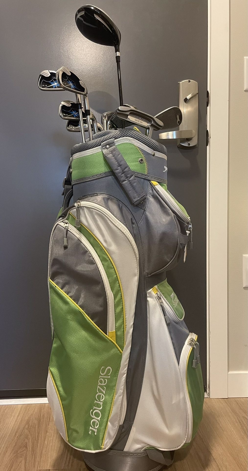 $175 Ladies Right Handed Full Set Of Irons With Driver & Like New Golf Bag