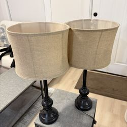 Living Room Lamps: Set Of 2