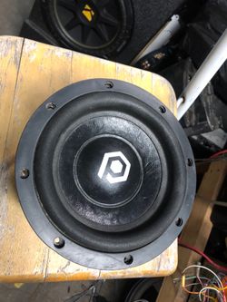 SOUNDQUBED HDS206-D2 6.5" 350W SUB DUAL 2-OHM CAR AUDIO SUBWOOFER BASS SPEAKER