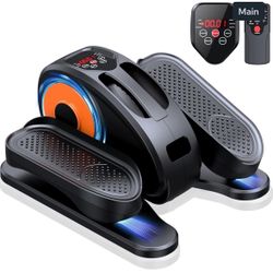 Under Desk Elliptical Machine, Ellipse Leg Exerciser for Seniors Fully Assembled